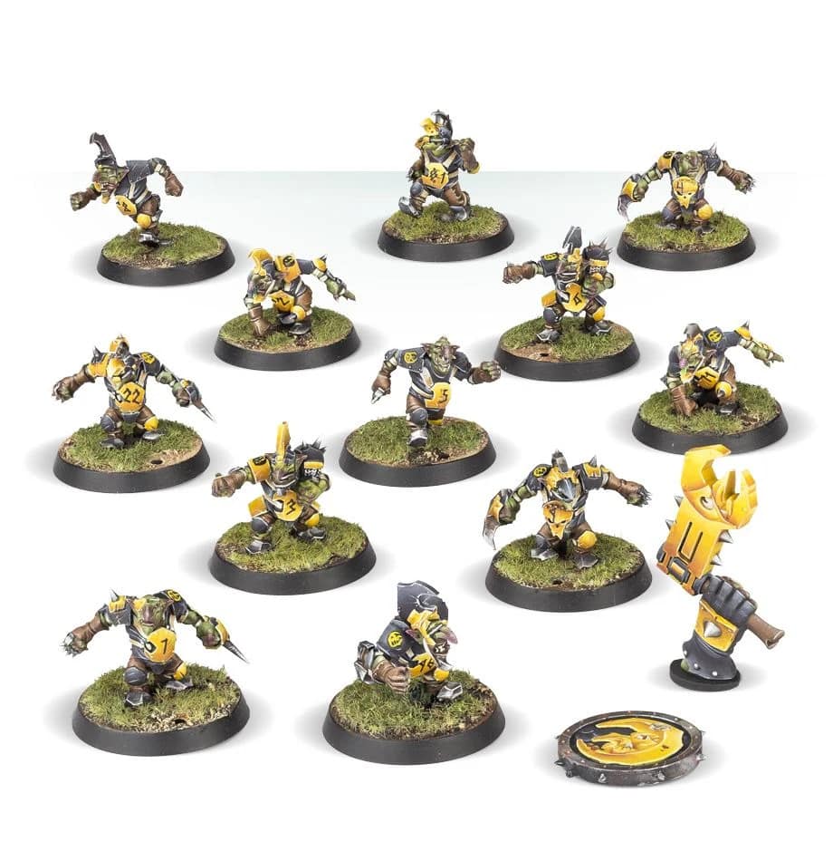 Lot De 6 Trophées Blood Bowl – Games Workshop – Jeu De Football Fantastique – Neuf