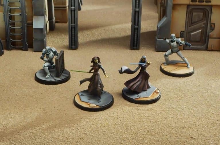 STL-Datei star wars shatterpoint lando vorgestützt enthalten·Design für 3D-Drucker zum