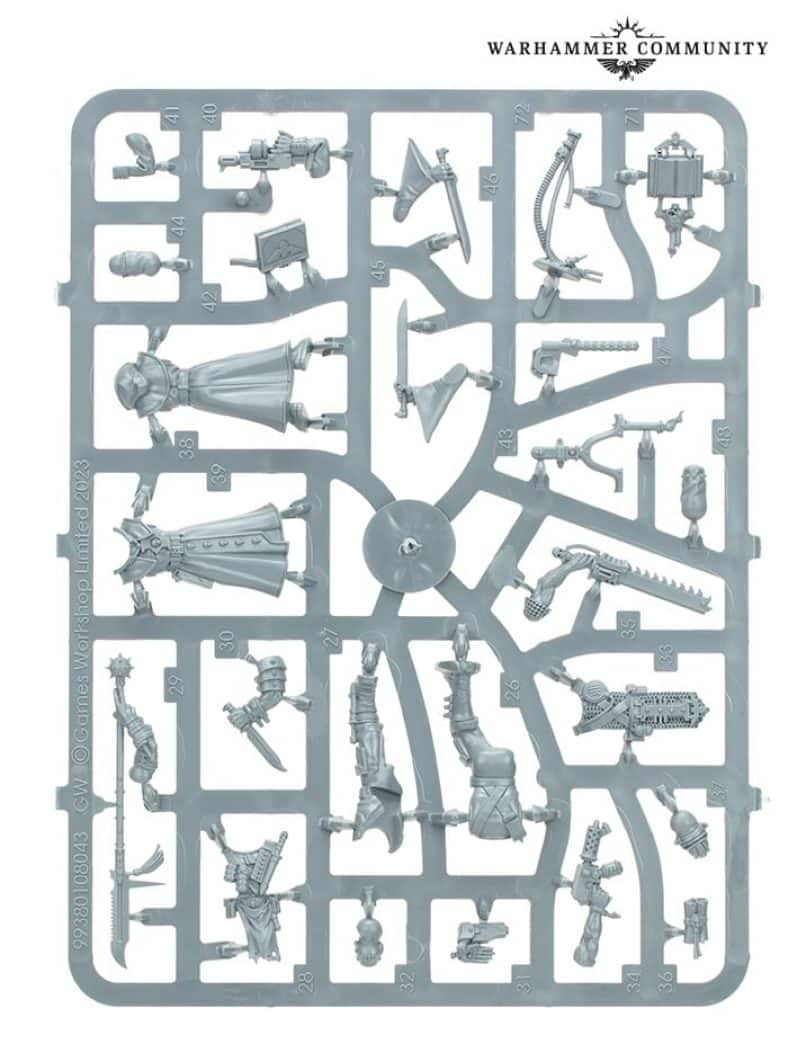 Warhammer 40K chasseur de démons métal inquisiteur morteshadow bien peint